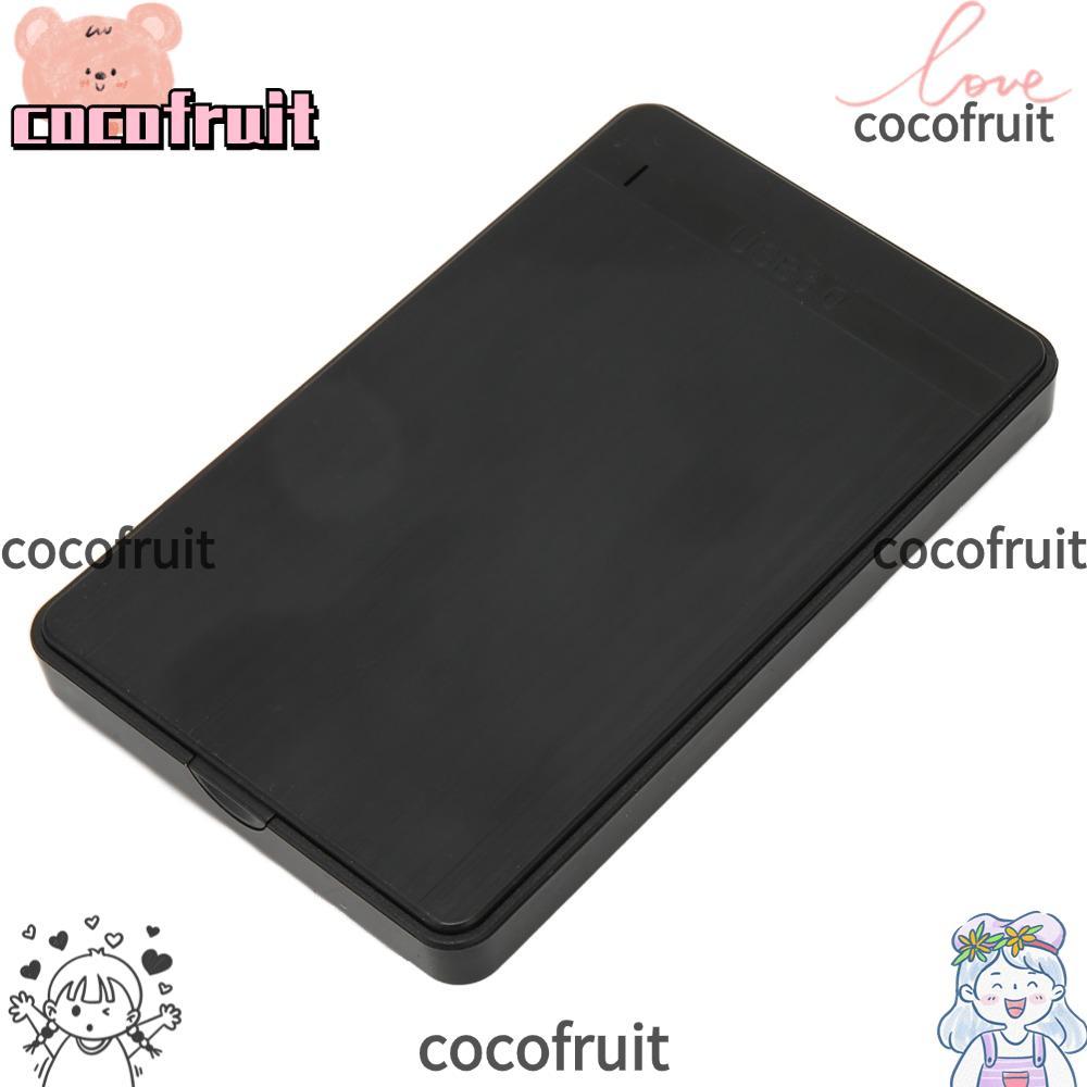กล่องใส่ฮาร์ดไดรฟ์ COCOFRUIT, กล่องใส่ SSD ของ Plug and Play ขนาด 2.5 นิ้ว, ทนทานพร้อมสายเคเบิล 1000