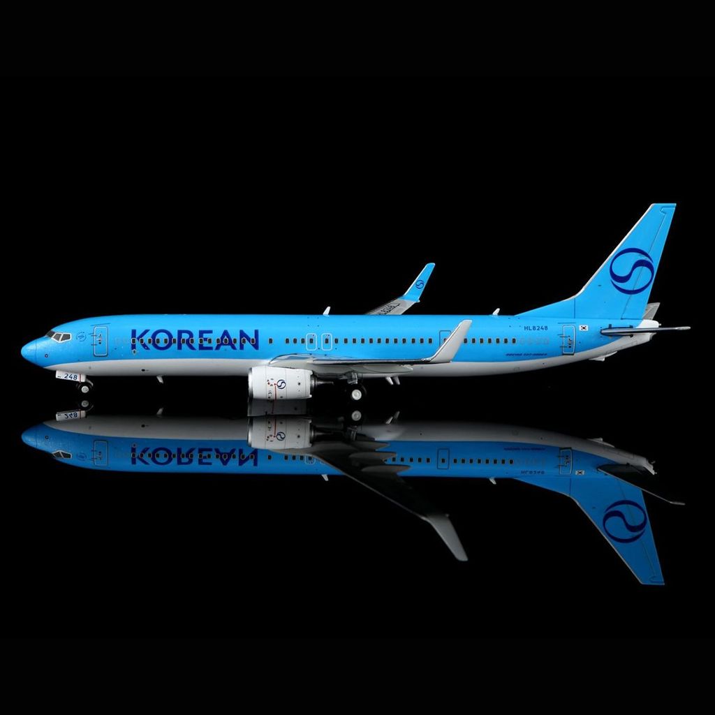HX รุ่น 1: 400 Daehan Airlines ภาพวาดใหม่ B737-900 HL8248 เครื่องบินรุ่นโลหะ
