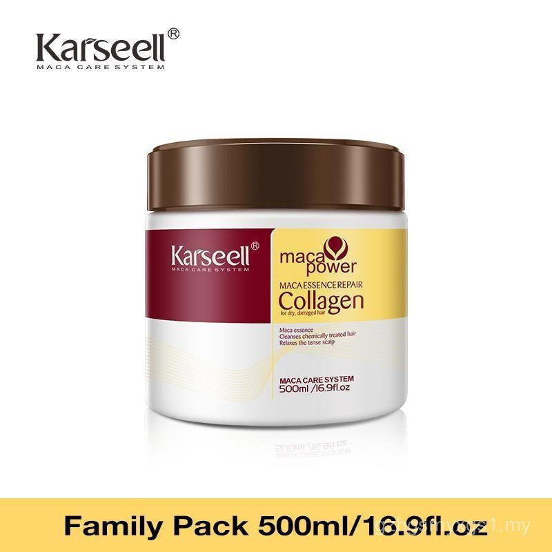 Casel Hair Care Hair Mask-Deep Care MACA Collagen เหมาะสําหรับผมแห้ง