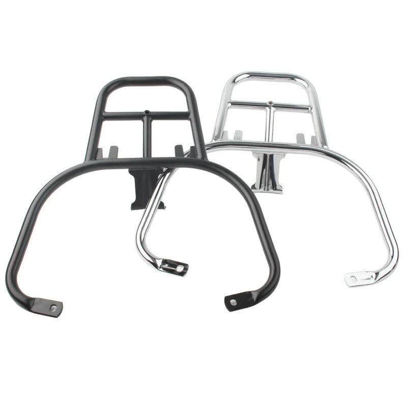 QY รถจักรยานยนต์ที่นั่งด้านหลัง Cargo กระเป๋าเดินทางผู้ถือเหล็กสําหรับ Piaggio Vespa GTS 300 GTS300 