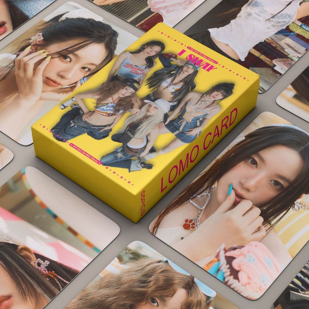 55 GIDLE GIDLE การ์ดรูปถ่าย I NEVER DIE Minnie Tian Xiaojuan Song Yu Qi Ye Shuhua 55 การ์ดอัลบั้ม GI