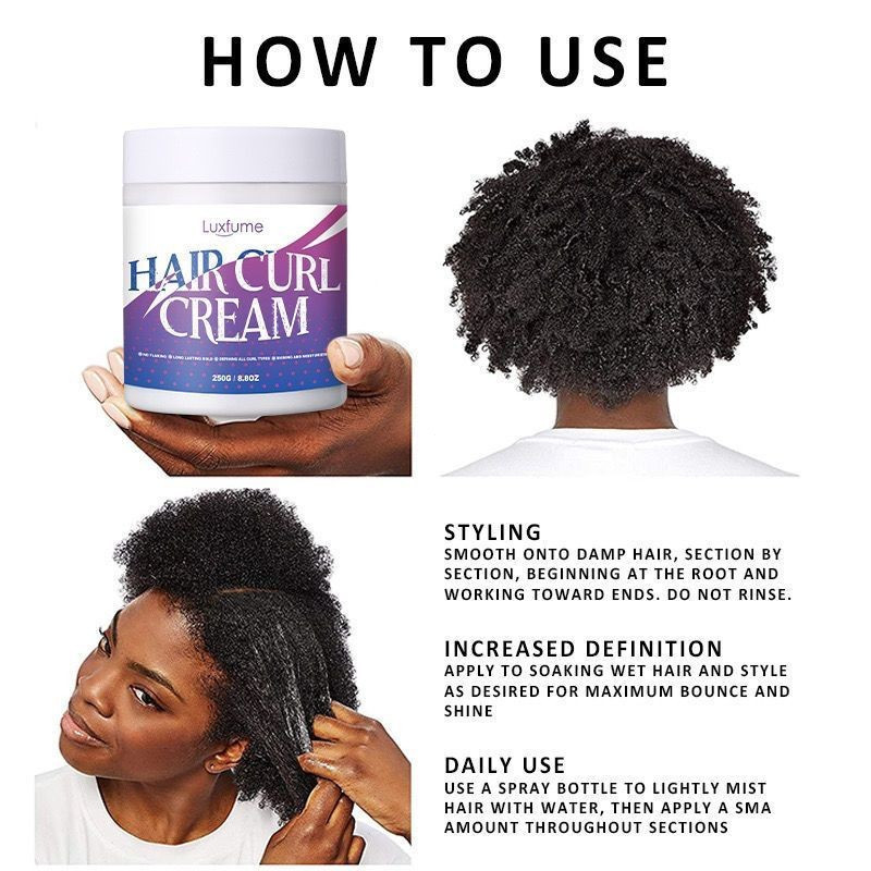 Hot Sale#Hair Curling Cream Cantu Hair curl cream Anti-Frizz Curling Moisturizer8cc ZA9Q