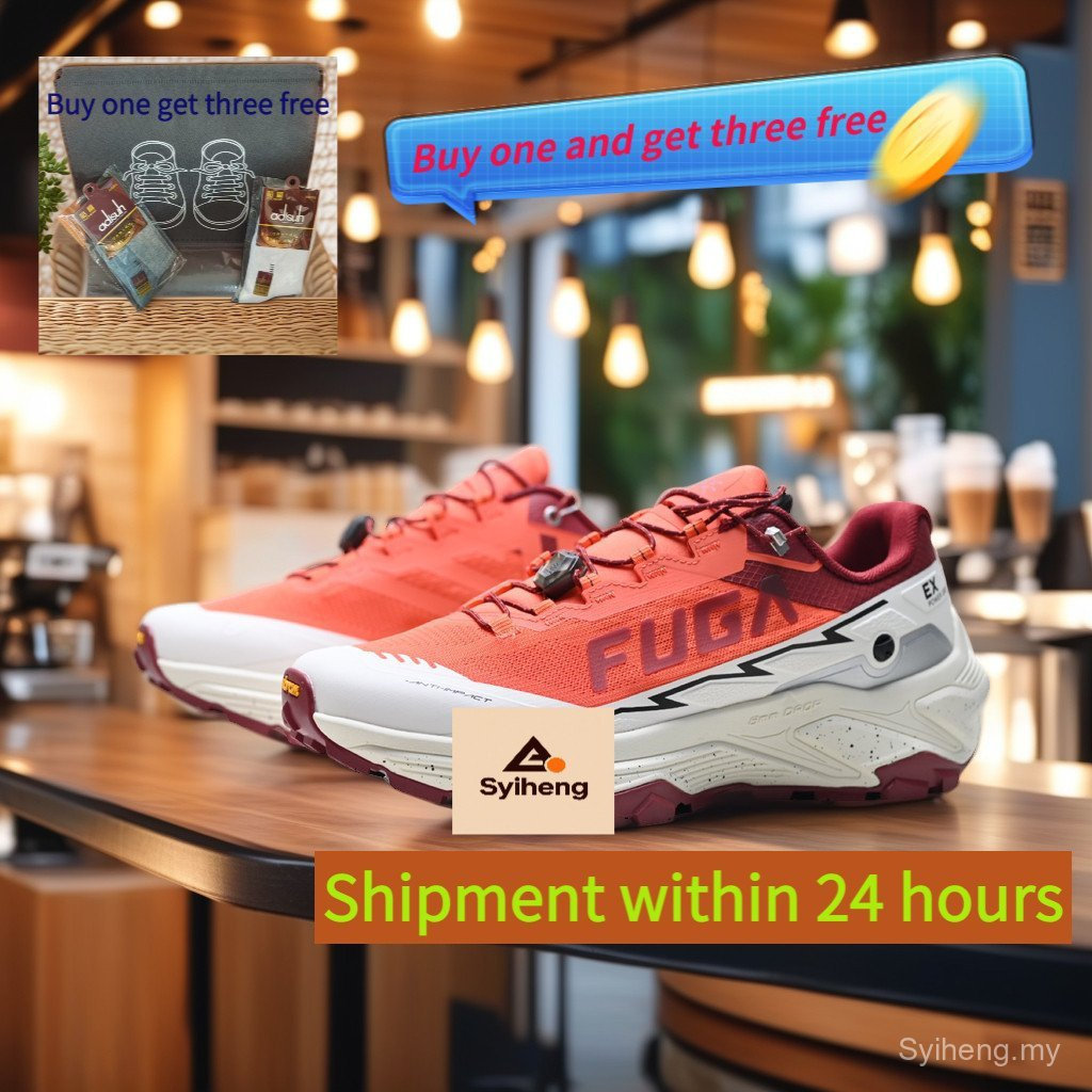 Keilas FUGA EX3 Unisex รองเท้าหุ้มHEEL สำหรับการเดินป่าและวิ่ง แบบ Low-top
