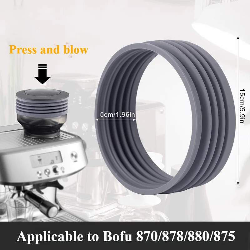 1/2pcsCoffee Compressed Volume สําหรับ Breville Dose Hopper Coffee Machine Bean Silo Compression Rol