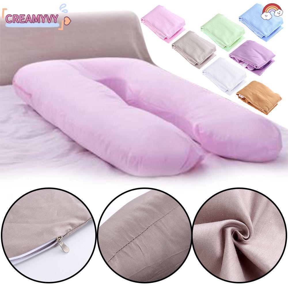 CREAMYVY หมอนรูปตัว U Home & Living ปลอกหมอนตั้งครรภ์ประเภท U