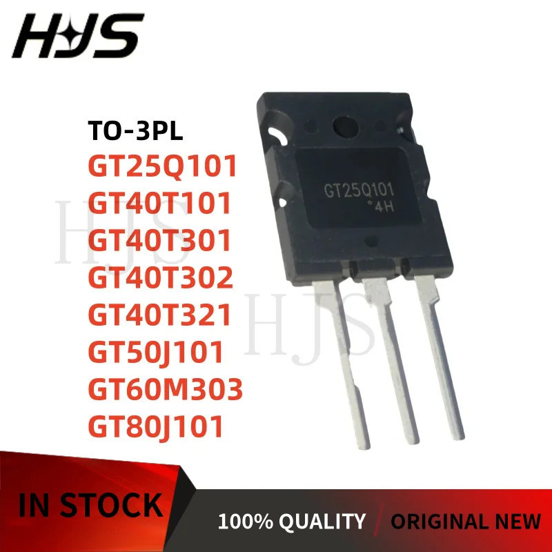 5 ชิ้น GT25Q101 GT40T101 GT40T301 GT40T302 GT40T321 GT50J101 GT60M303 GT80J101 ในสต็อก TO-3PL ชิป ic