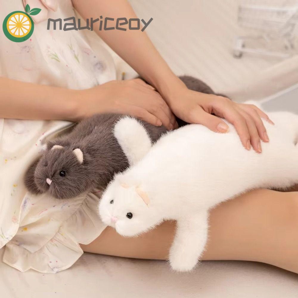 MAURICEOYA ตุ๊กตา Ferret ตุ๊กตาของเล่น, นุ่มปุย Huggable ตุ๊กตา Ferret ของเล่นตุ๊กตา, ตุ๊กตาน่ารักเห