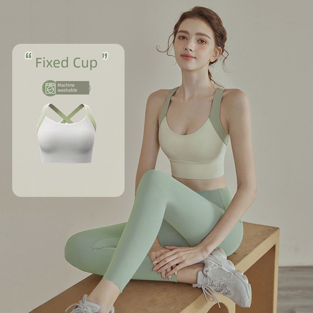 sport bar ผู้หญิง sport bra บราโยคะ แบบไม่มีกระแทก ออกแบบมาเพื่อการฝึกโยคะ