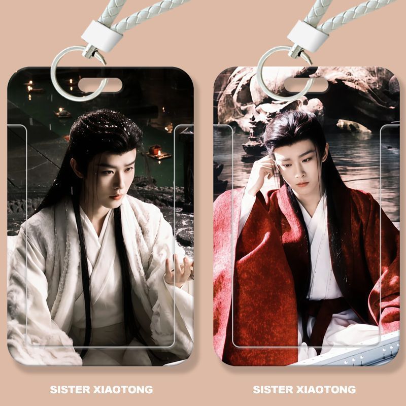 [สินค้าพร้อมส่ง] Veil of Shadows Tian Jiarui พวงกุญแจแบบเลื่อน ปกบัตรพวงกุญแจ ที่ใส่บัตรเข้า