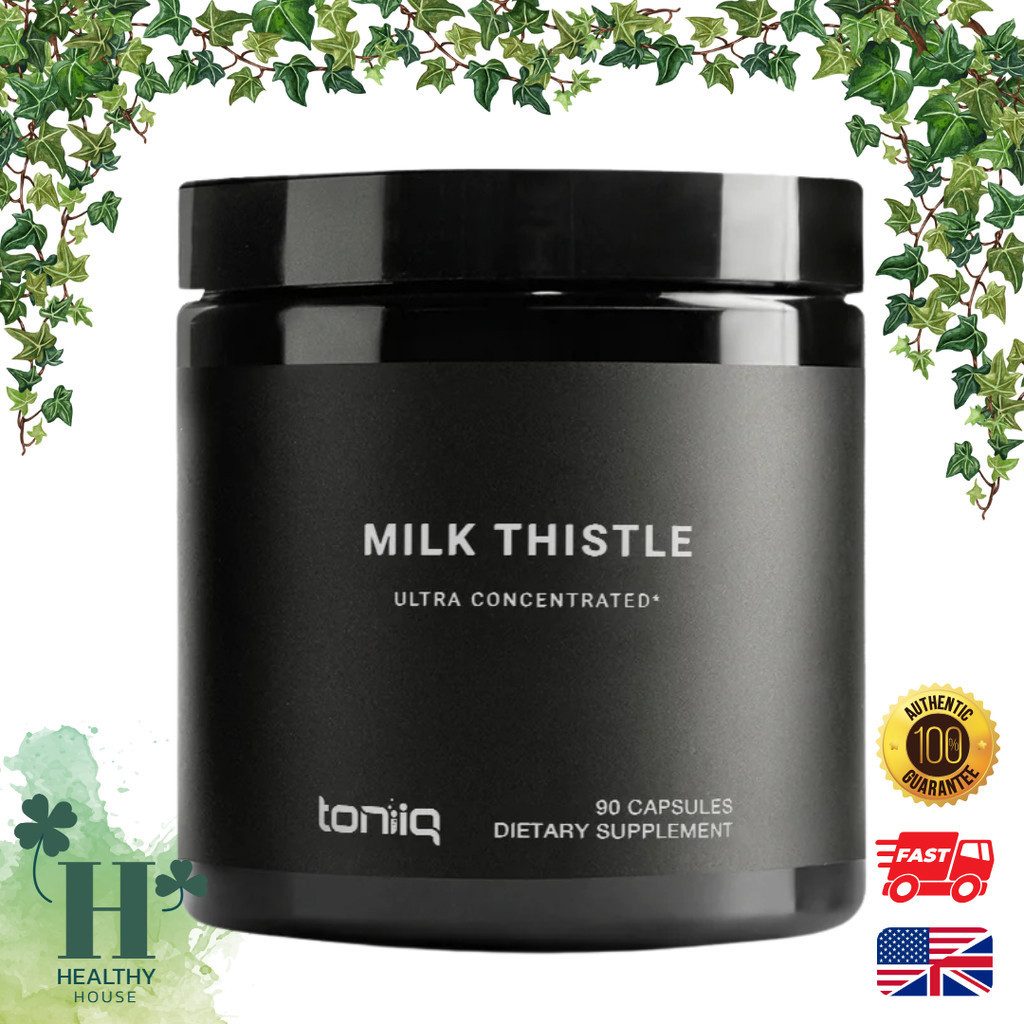 Toniiq Milk Thistle - สารสกัดจาก Ultra 50:1 พร้อม 80% 90 แคปซูล