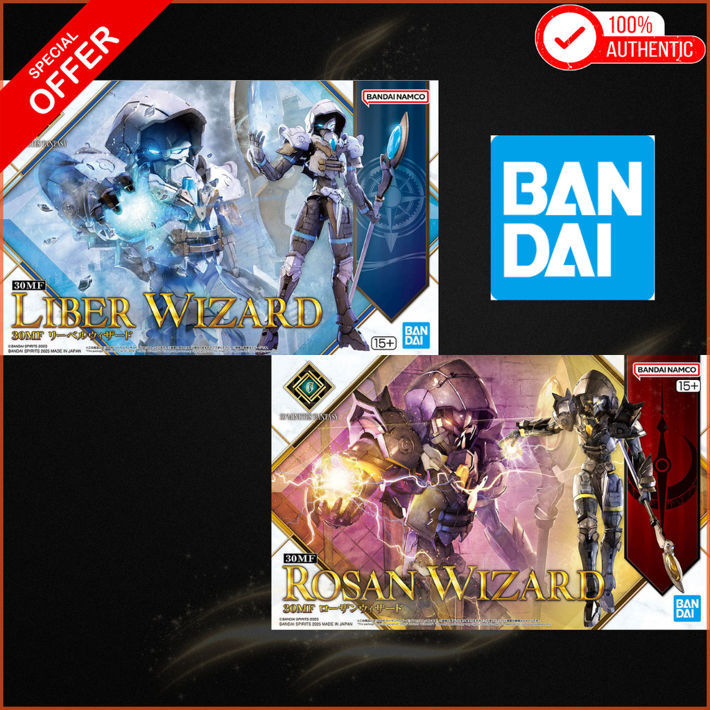 BANDAI 30MF Liber Wizard Rozan Wizard Ribel Enchanter Ribel Sorcerer Rozan Enchanter Rozan Sorcerer 