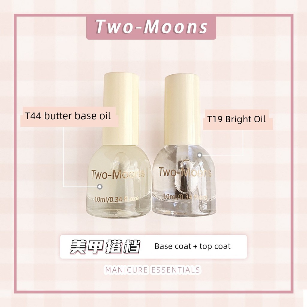 สีเล็บเจล น้ำยาทาเล็บ No Baking Tearable ยาทาเล็บ Bright Oil Base Oil Strong Quick-Drying Long-Lasti