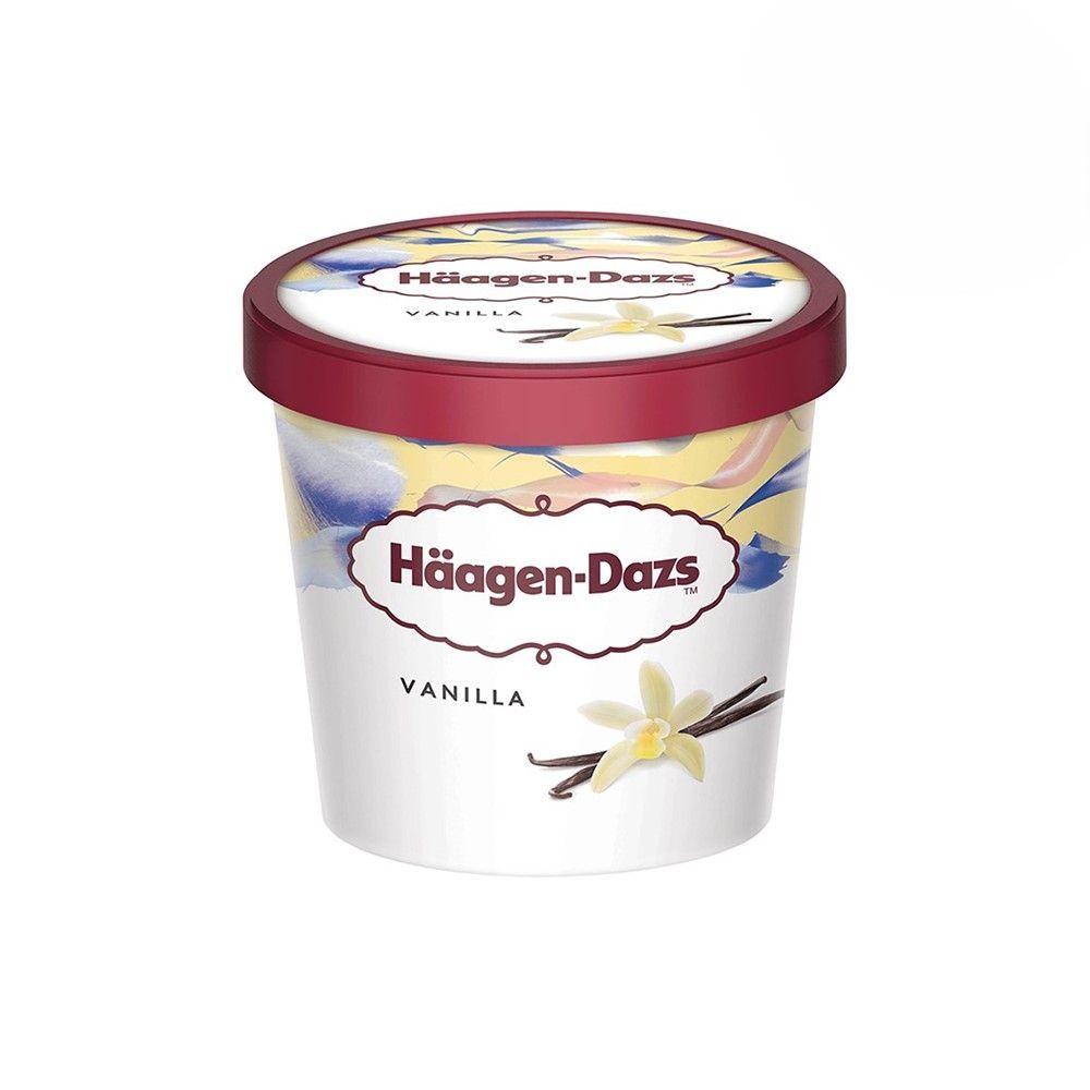 [สินค้าส่งด่วน] ฮาเก้นดาส ไอศกรีม วานิลลา 81 กรัม HAAGEN-DAZS VANILLA ICE CREAM 81 G