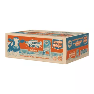 [สินค้าส่งด่วน] โฟร์โมสต์นมยูเอชทีรสจืด225มล. แพ็ค 36 FOREMOST PLAIN UHT 225ML. PACK 36