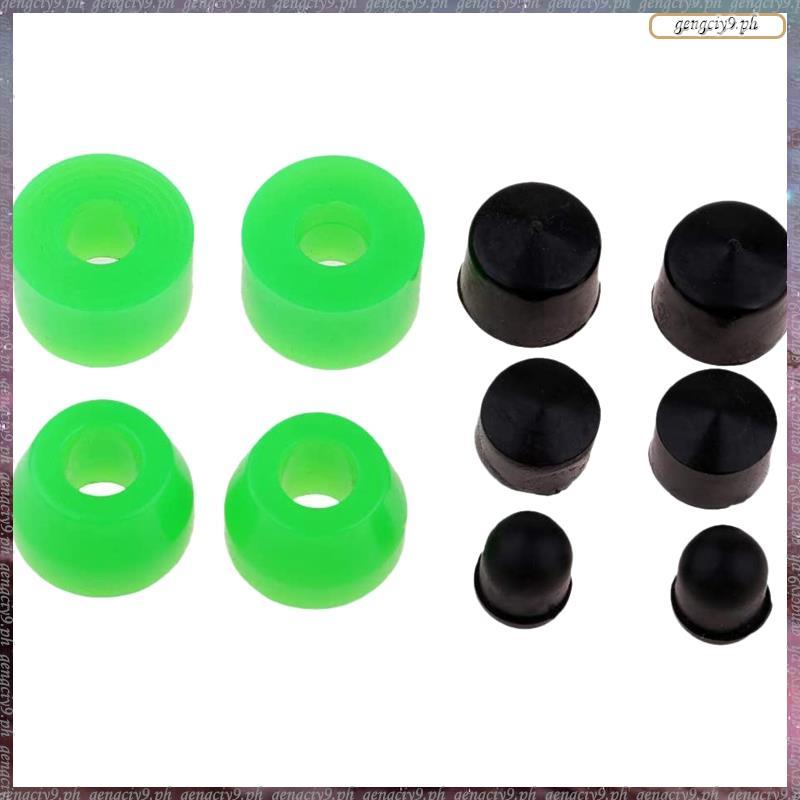 [LR] 10 ชิ้น Longboard Skateboard Bushings กรวยกระบอก Bushing Pivot ถ้วยชุดอุปกรณ์เสริมสําหรับรถบรรท