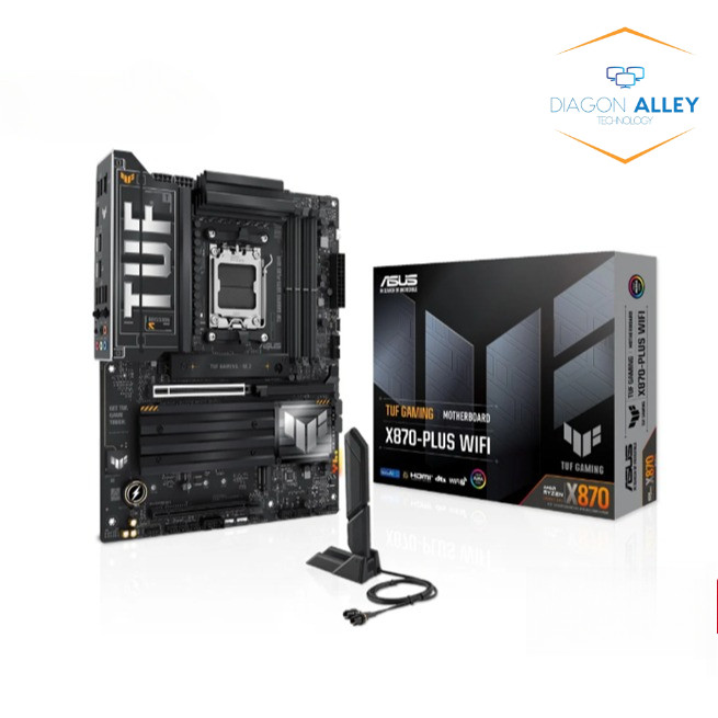 ASUS TUF GAMING X870-PLUS WIFI (AMD SOCKET AM5 DDR5 ATX) สินค้ามือ1