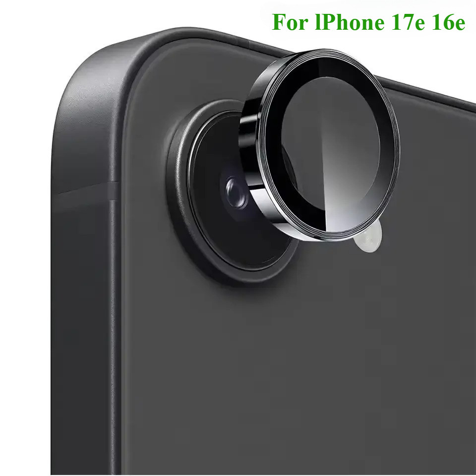 ฟิล์มกล้อง วงแหวน กันรอยเลนส์กล้อง For lPhone 17e  For lPhone 16e ฟิล์มเลนส์กล้อง กระจกกันรอยเลนส์กล