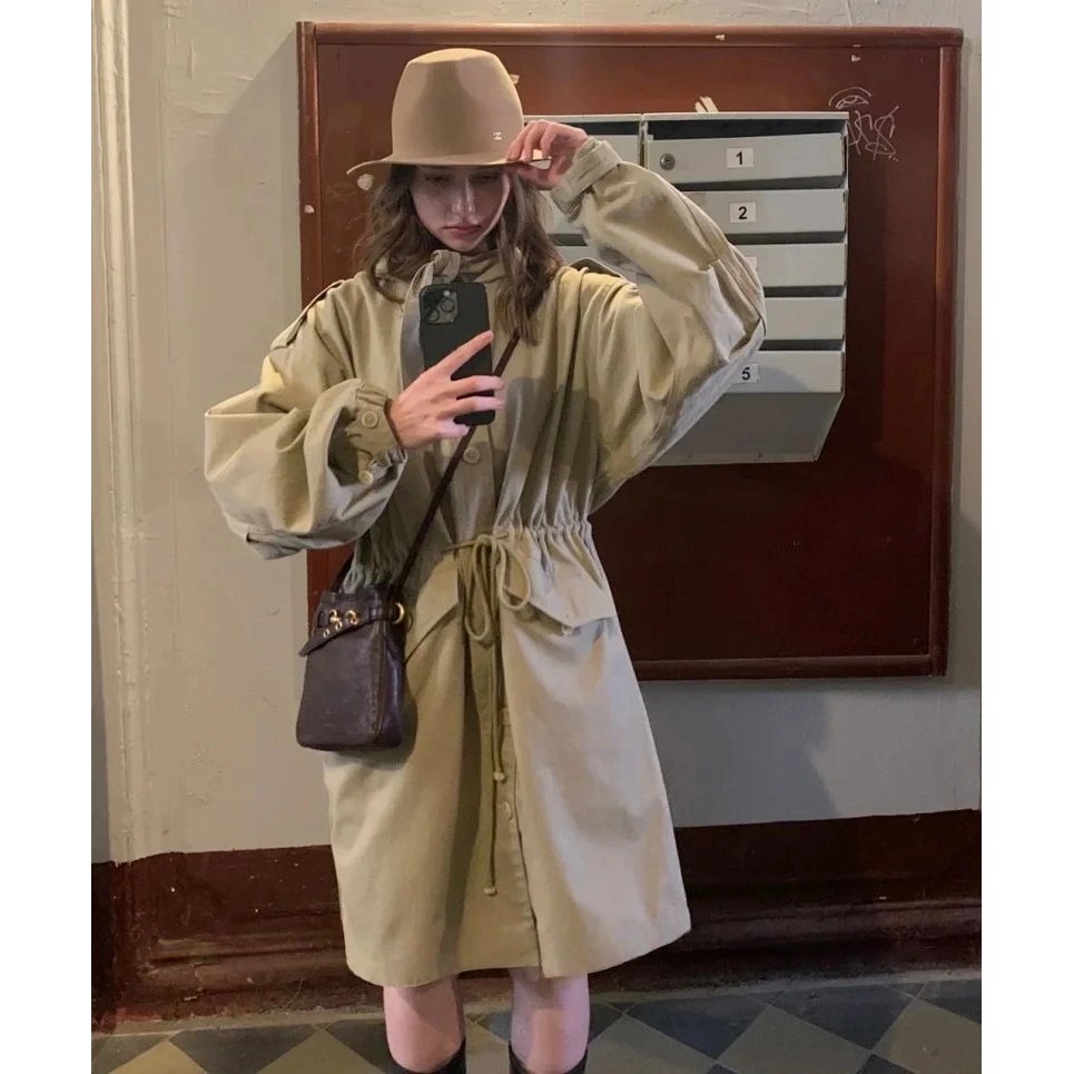 [Tangshi Channel Goods] miu Bag miu Home Catwalk aventure Nappa Sheepskin Bucket Bag Muu New Style U