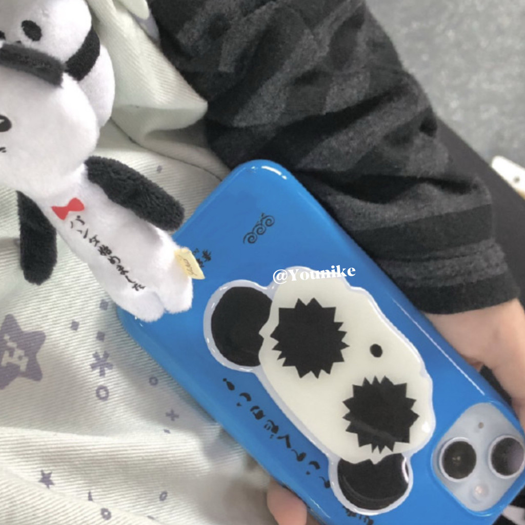 ดี บรรยากาศโบราณน่ารัก Panda Bracket Lucky Character เหมาะสําหรับ iphone17pro/17promax เคสป้องกัน Apple 16 เคสโทรศัพท์ 16promax เคสป้องกัน 15/13/14 เคส 11/12/12promax17air
