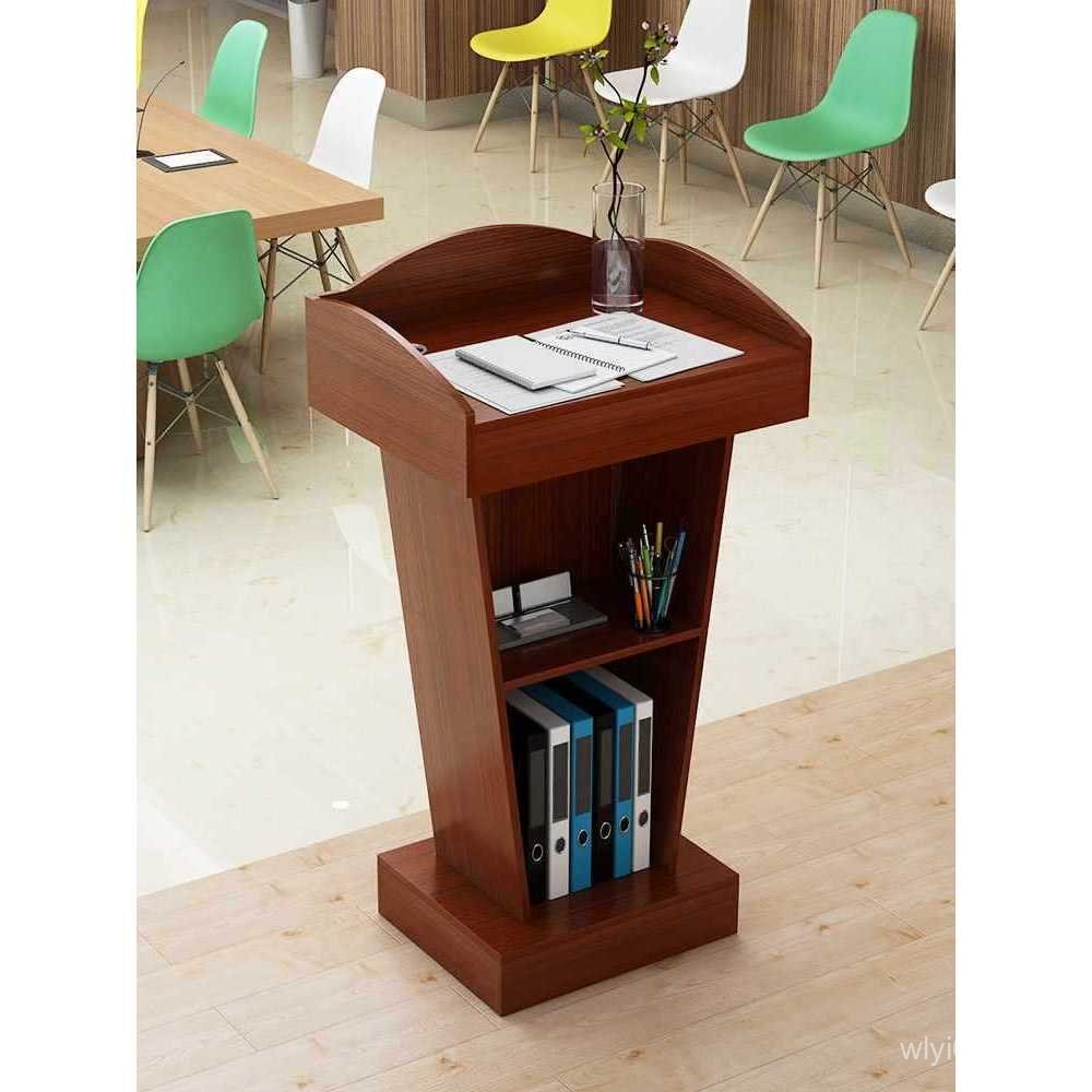 Podium Speech Counseling Training Class Table Podium Welcome Guest Host Podium Table พิธีแผนกต้อนรับ