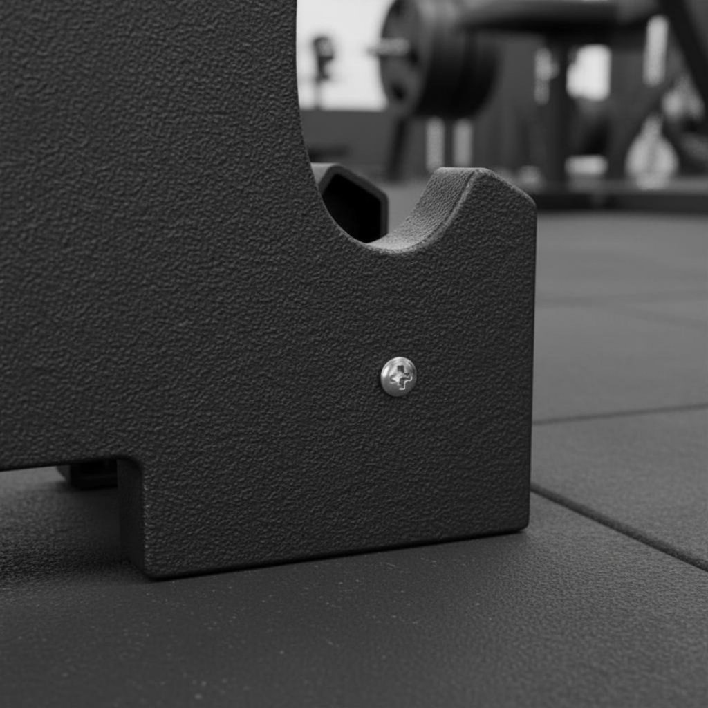 ความจุขนาดใหญ่ Hex Dumbbell Storage Stand Heavy Duty 3 ชั้น Dumbbell Rack ประหยัดพื้นที่สําหรับยิม