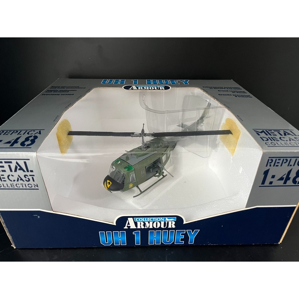 [สต๊อกพร้อม หากคุณมีคําถามใด ๆ ติดต่อ] FRANKLIN FRANKLIN MINT 1/48 UH-1D