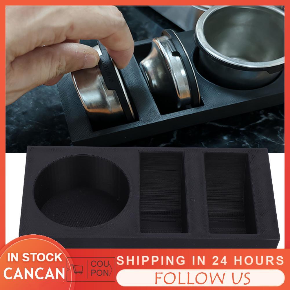 Cancanshop Cancanshop Pssopp Portafilter ผู้ถือตะกร้าทนทาน PLA กรองจัดเก็บสำหรับ ES601 ES655 ES701 C