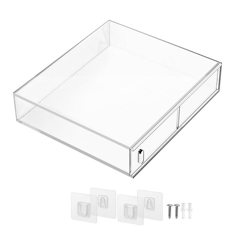 BTM CDs Organizers Push Pull Opening และ Wall Mountable Storage Solution ติดตั้งง่าย