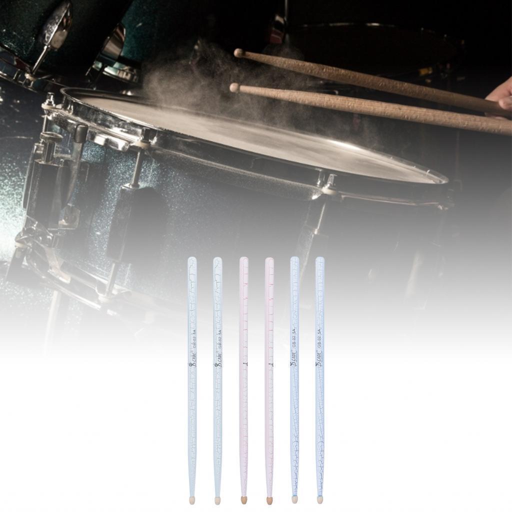 5A Drumsticks Drum Sticks อุปกรณ์เพอร์คัชชันกันลื่นสำหรับคนรักดนตรี