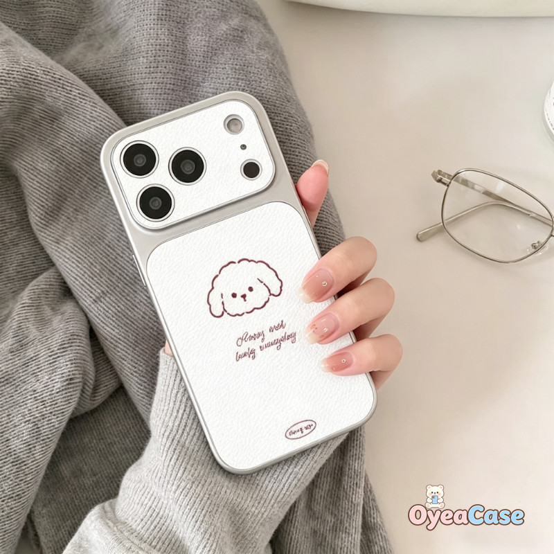 สายสีแดงลูกสุนัขหนังเคสโทรศัพท์สําหรับOPPO A6 A6i A6S A6T A6X A5 A5M A5S A5X A5i A3 A3X A3S A3i Pro 