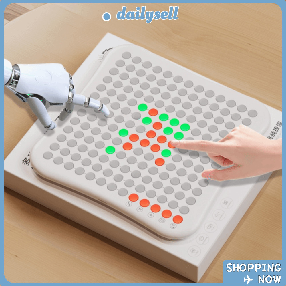 DAILY Intelligent Gobang, AI Educational Smart Electronic Gomoku, Portable Two-player 5-in-1 Interac