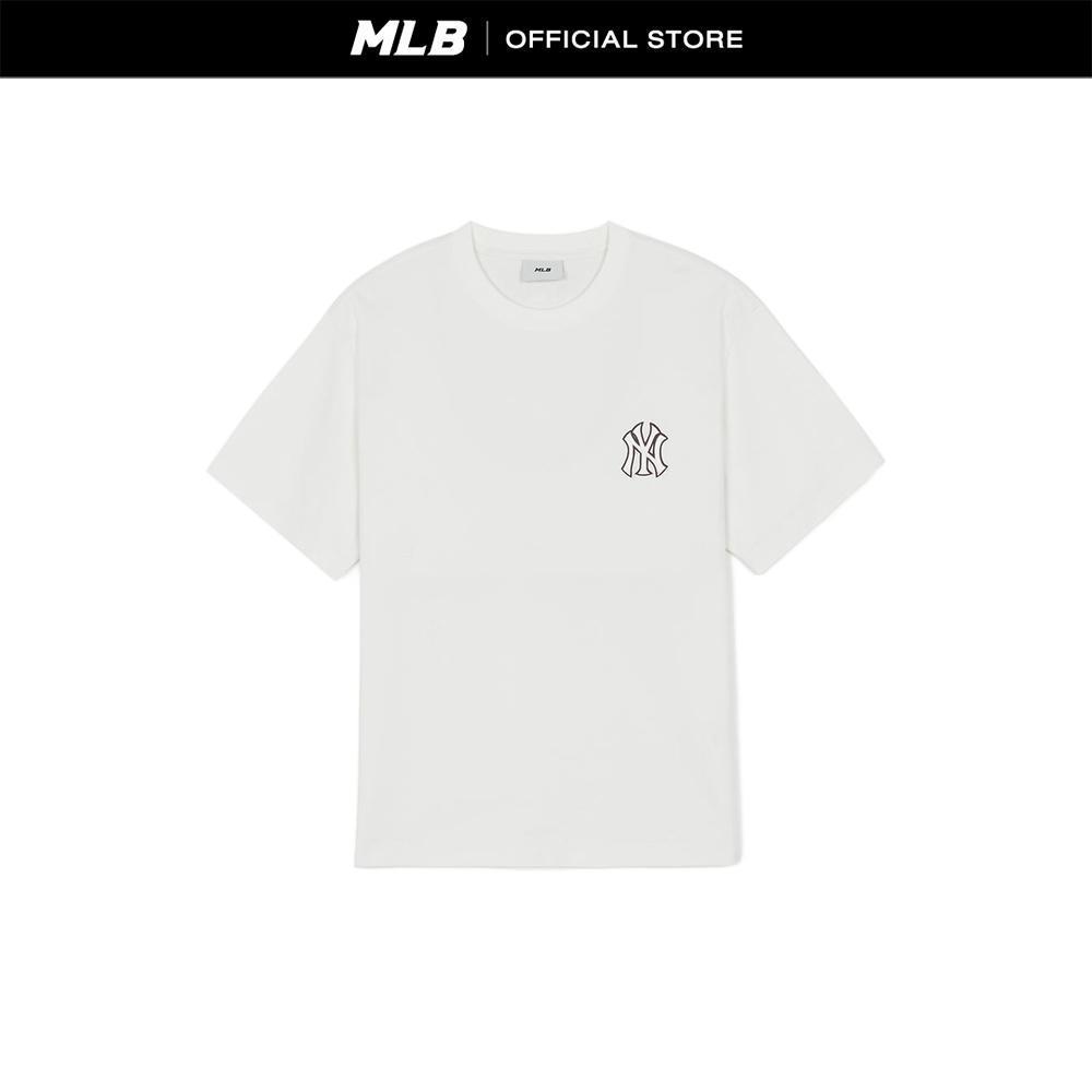 MLB เสื้อยืด ยูนิเซ็กซ์ New Year Horse Back Graphic T-Shirts รุ่น 3ATSQ0161 50IVS สีขาวงาช้าง