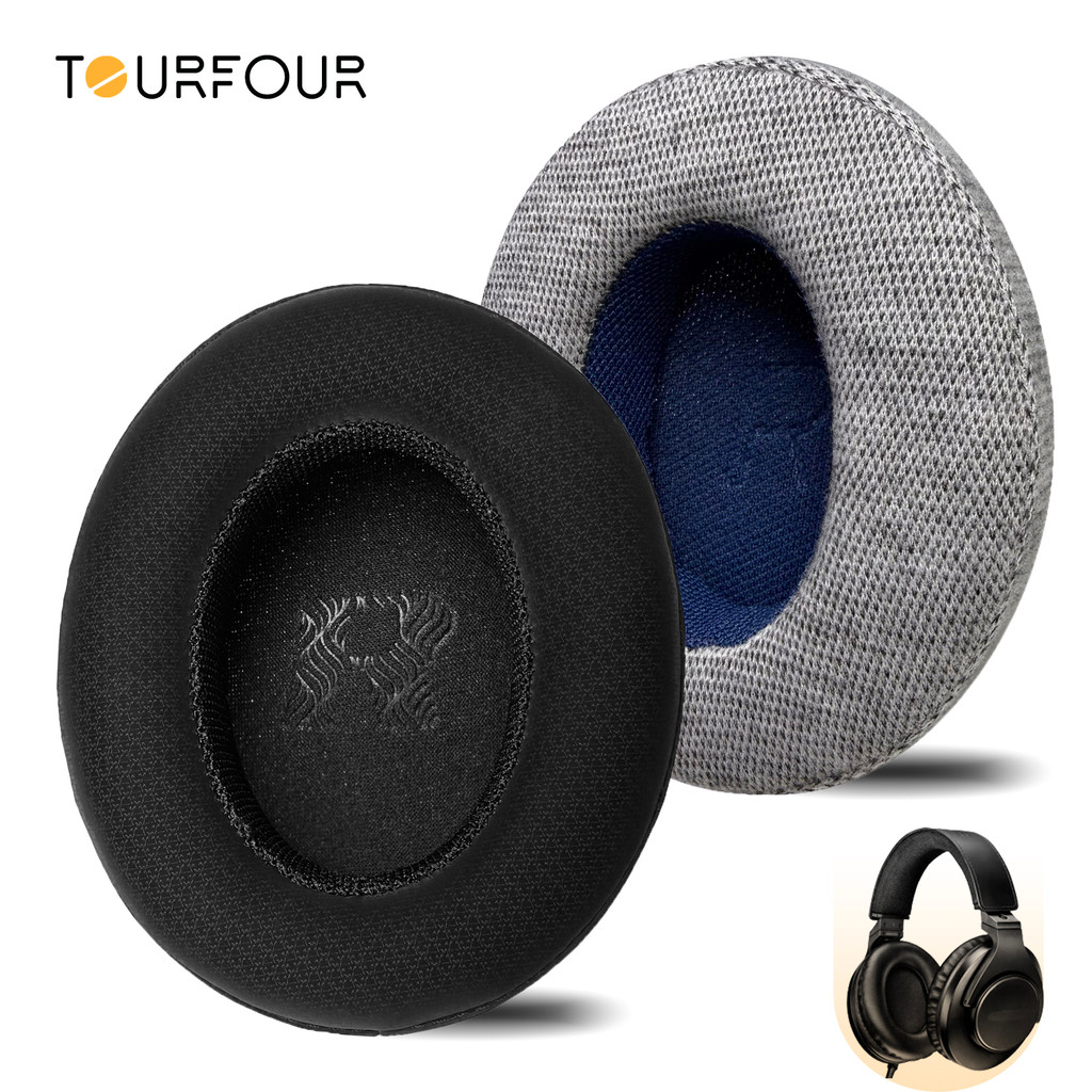 TOURFOUR เปลี่ยนแผ่นรองหูฟังสําหรับ Shure SRH440 SRH840 SRH1440 SRH1840 SRH940 SRH2 หูฟังแผ่นรองหูฟั