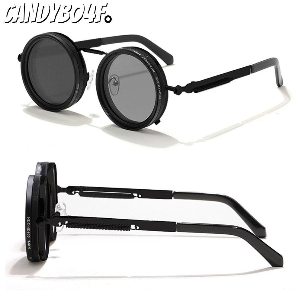 CANDYBO4F แว่นกันแดดโพลาไรซ์, ND Filter ND2-400 แว่นลดแสงแบบปรับได้, แฟชั่น UV400 9 ระดับดวงอาทิตย์แว่นตาขับรถ