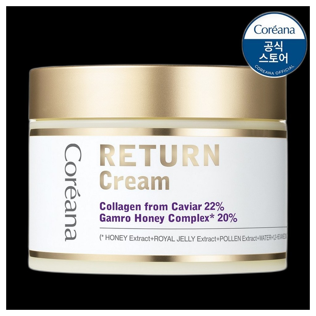 [coreana] Return Cream, 100ml, 1pc / Korean Return Cream / Collagen Boost / ของแท้ 100% by bin2da sh