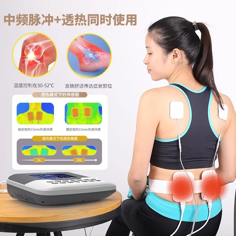 กระดูกสันหลังส่วนคอ PULSE Therapy อุปกรณ์ในครัวเรือนขุดลอก Meridian Multi-Function นวดกระดูกสันหลังส