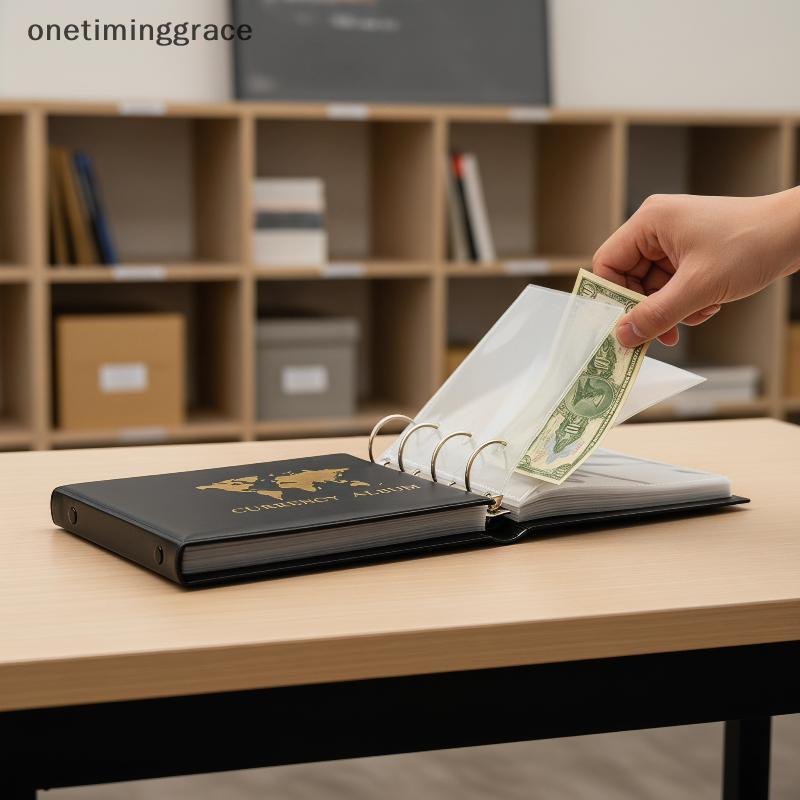 Onetiminggrace Professional 1 ชิ้น 40 Poets Dollar Bill Collection อัลบั้ม 20 แผ่นทางเลือกที่ดีที่สุ