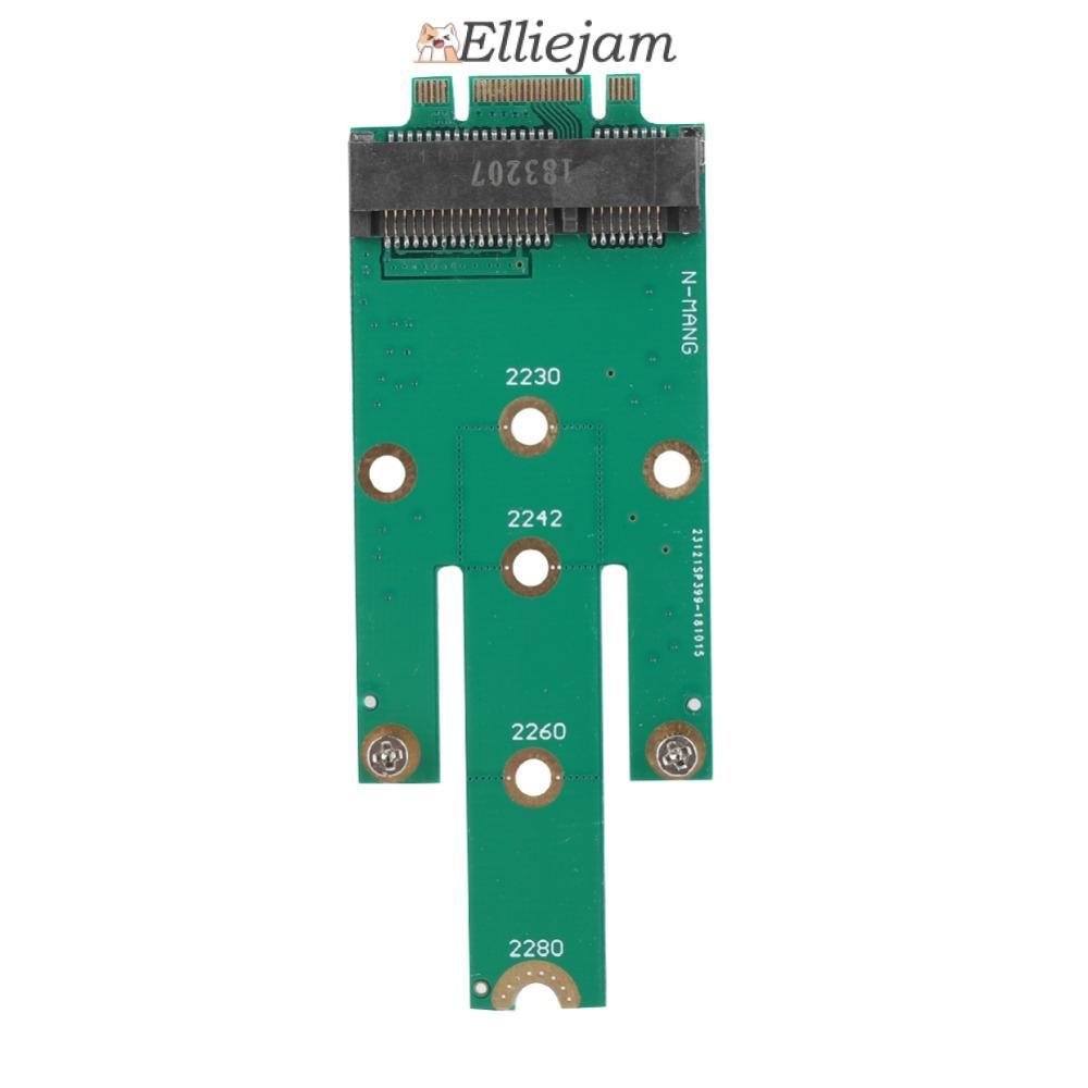 ELLIEJAM MSATA To NGFF Adapter, ไม่ต้องไดร์เวอร์ Plug and Play MSATA Conversion Card, MSATA Interfac