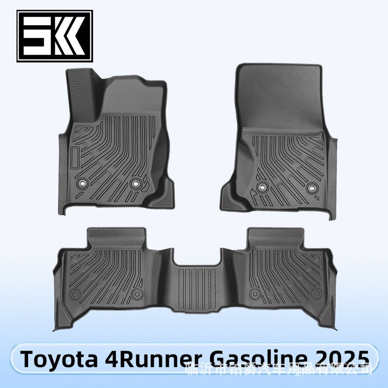 การใช้ 4runner3d วัสดุ Pad เหมาะสําหรับ All-Weather Trunk tpetoyota2025 เท้า Pad UJUD