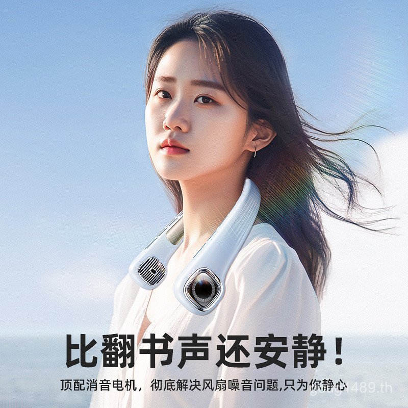 แบบพกพา Ultra-Thin Design Surround Leaf Travel 360 คอ Cool Air Supply ไม่มีพัดลมเงียบ Office Handy เ