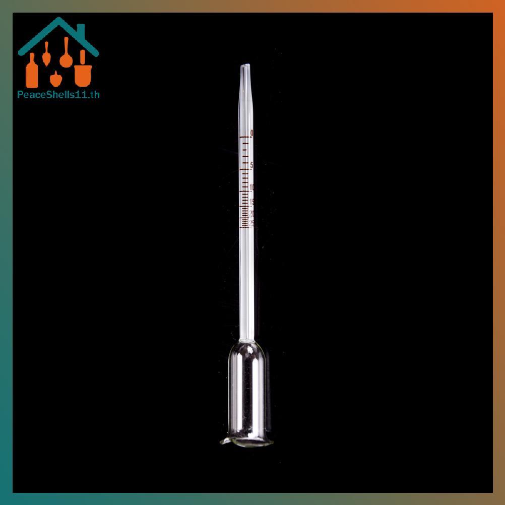 PeaceShells Glass Vinometer เครื่องวัดแอลกอฮอล์ไวน์สําหรับการทดสอบ Home Made Wine TH