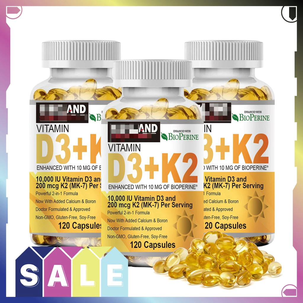 Vitamin D3 K2 วิตามิน D3 K2 บำรุงกระดูก ฟัน และกล้ามเนื้อ