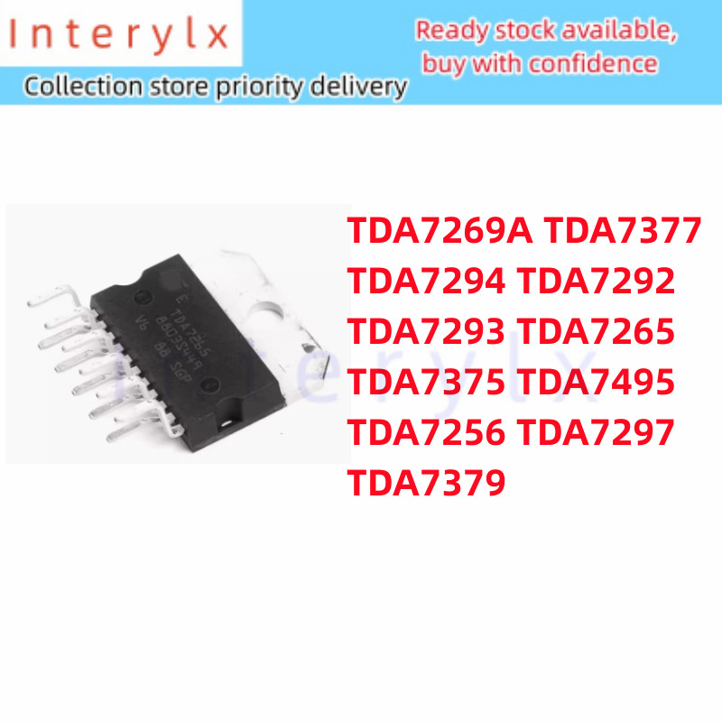 1-5 ชิ้นเครื่องขยายเสียงชิป TDA7294 ZIP-15 TDA7294V TDA7256 TDA7269A TDA7269 TDA7292 TDA7293 TDA7297