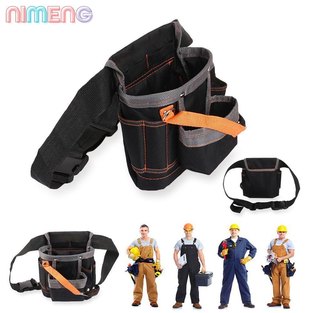 NIMENG ช่างไฟฟ้าเครื่องมือกระเป๋าจัดเก็บเอวแพ็คบํารุงรักษาผ้า Toolkit