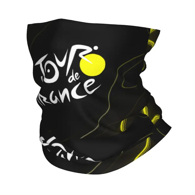 Custom ฝรั่งเศส TDF Tour ฤดูหนาวแถบคาดศีรษะคออุ่นผู้ชายผู้หญิงสกีการล่าสัตว์หลอดผ้าพันคอ Bicling Fac