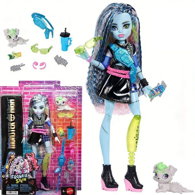 【พร้อมส่ง】monster high doll ตุ๊กตา ชุด รองเท้า reel drama draculaura ชุด [Mattel] Monster High Schoo