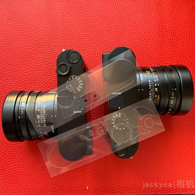 Leica Leica Leica Q3 กล้องฟิล์มป้องกันด้านบน Leica q2 q3 ฟิล์มป้องกันหน้าจอไหล่บนและล่าง