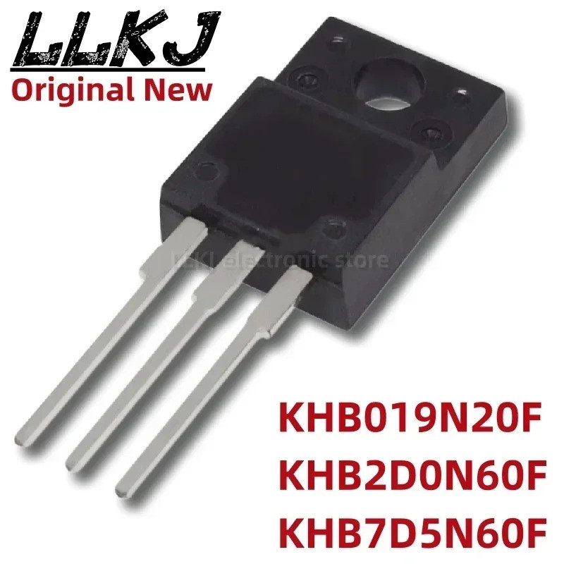 1-5PCS KHB019N20F KHB2D0N60F KHB7D5N60F TO-220F MOS FET TO220F Field-effect ทรานซิสเตอร์