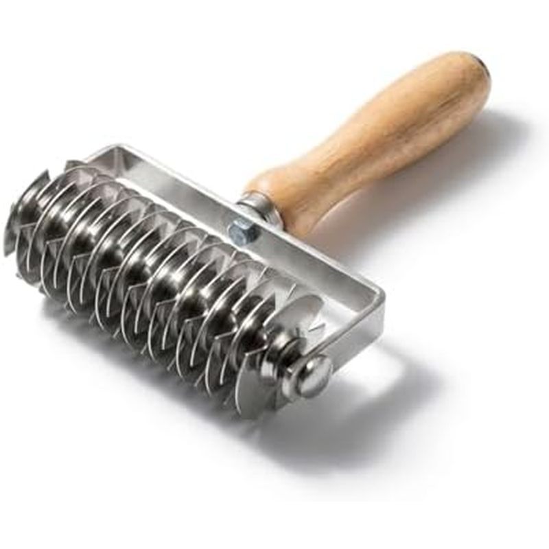 Lattice Pastry Cutter, Professional Lattice Roller for Pie & Beef Wellington, Sharp Multi-Blade Doug