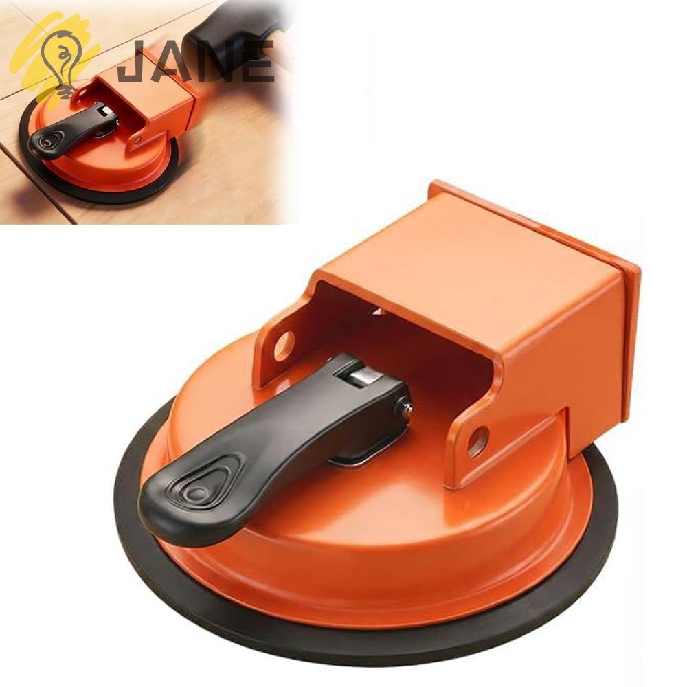JANE เครื่องมือปูพื้นลามิเนต,พร้อมแผ่นยางดูดถ้วย Floor Gap Fixer เครื่องมือ,แบบพกพา Heavy Duty สูญญากาศกระเบื้องเครื่องมือสําหรับกระเบื้อง Slat Baseboard Paver